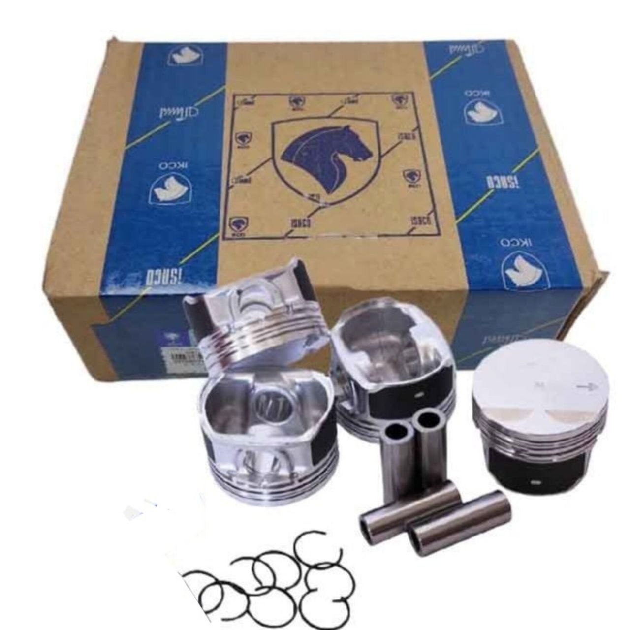 مجموعه پیستون،گژن پین وخارگژن پین(EF7 NA)(دست 4عددی) سمند ایساکو – گارانتی معمولی