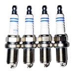 شمع موتورهای XU7 بنزینی و گاز سوز ، K4M ،TU3JP ، 1600 OHV ، 1600 INJ با گپ 0.9 میلی متر ( دست 4 عددی )  ایساکو – بوش (BOSCH) - Image 2