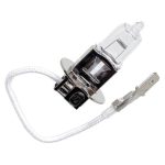 لامپ هالوژن H3چراغ مه شکن جلو55 وات12 ولت با پایه گرد بدون خارتک پایه با سیم سمند ایساکو – اورمالایت ORMALIGHT - Image 2