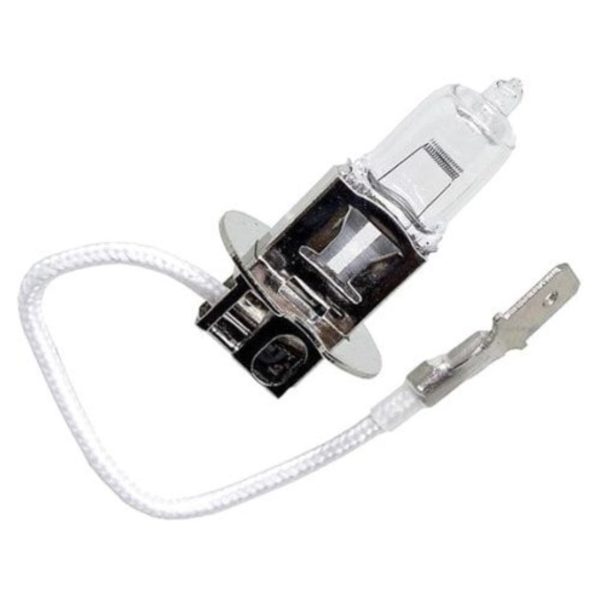 لامپ هالوژن H3چراغ مه شکن جلو55 وات12 ولت با پایه گرد بدون خارتک پایه با سیم سمند ایساکو – اورمالایت ORMALIGHT - Image 2