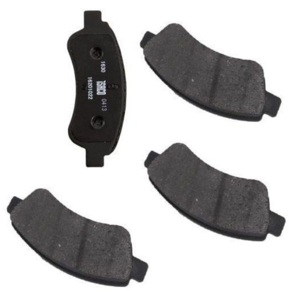 لنت دیسکی جلوبدون سیم پژو206باموتورTU5(دست چهارعددی) ایساکو – گارانتی پلاس - Image 2