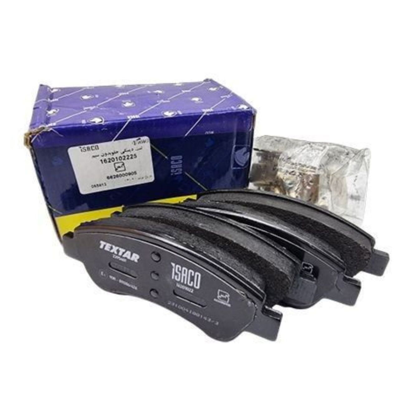 لنت دیسکی جلوبدون سیم پژو206باموتورTU5(دست چهارعددی)  تکستار-ایساکو