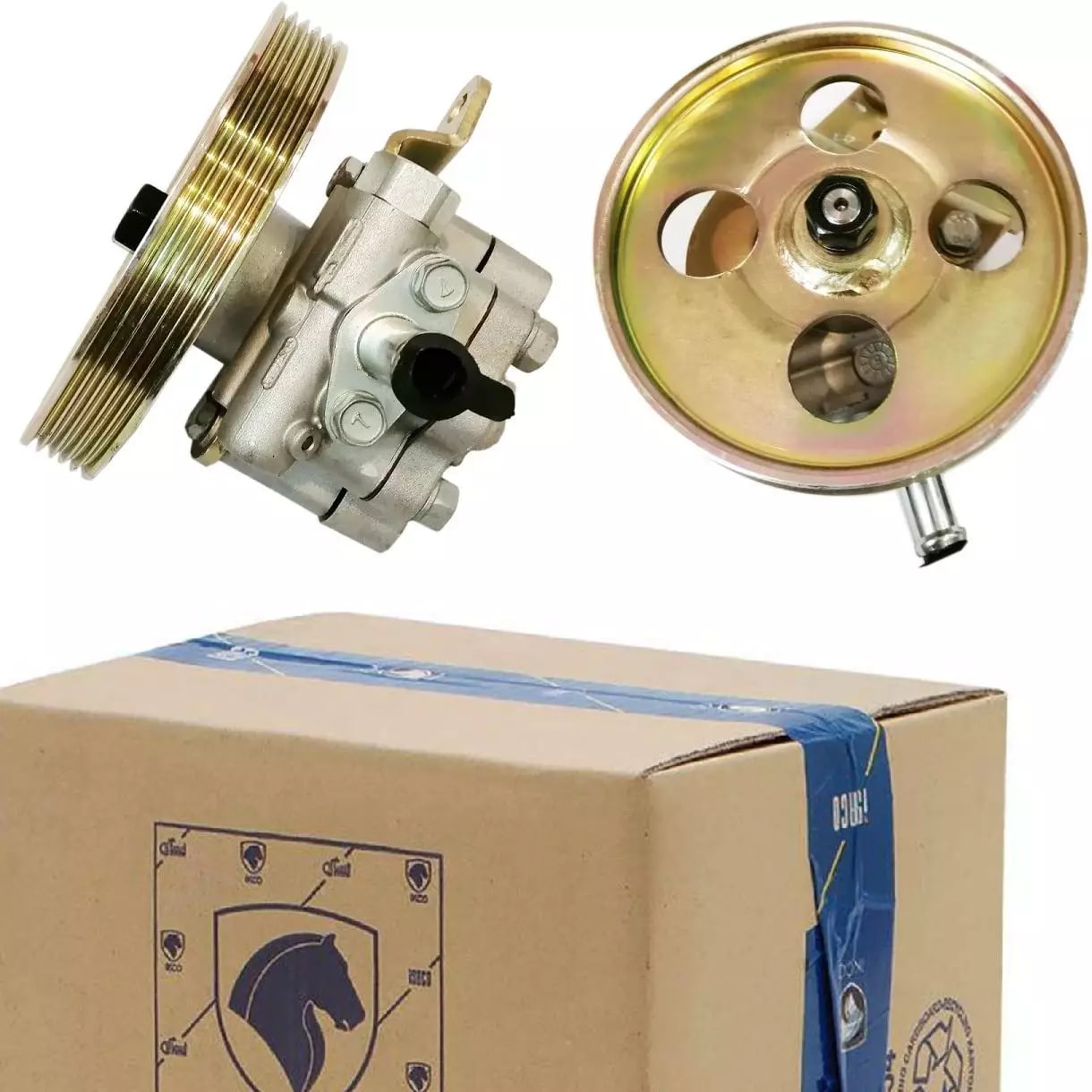 پمپ هیدرولیک فرمان-آلومینیومی-موتورXU7-XU7P پژو 405 ایساکو – گارانتی پلاس