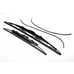 مجموعه تیغه برف پاک کن چپ وراست-طرح DOGA (با نازل و شیلنگ)-(بادگیر فلزی) سمند ایساکو – گارانتی پلاس - Image 2