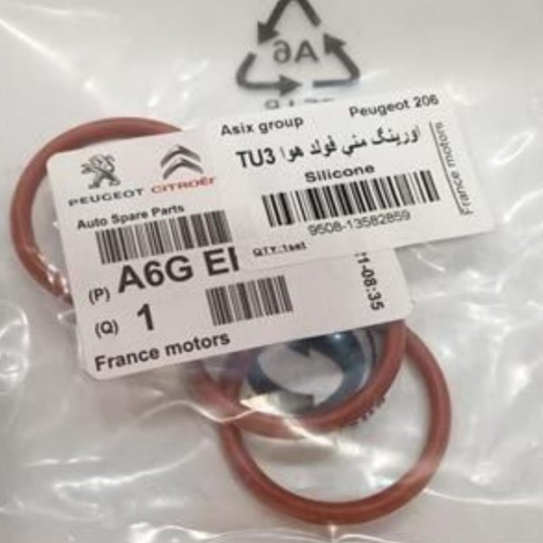 واشرلاستیکی بین منیفولدهوا وسرسیلندر-TU3 پژو 206 ایساکو – NOK - Image 3