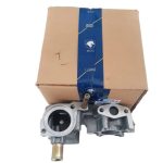 پوسته/هوزینگ ترموستات موتورXU7-XU7P بدون سوراخ سنسورمیل سوپاپ با لوله آب بخاری وهواگیری سمند معمولی ایساکو – گارانتی پلاس