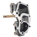 پوسته/هوزینگ ترموستات موتورXU7-XU7P بدون سوراخ سنسورمیل سوپاپ با لوله آب بخاری وهواگیری سمند معمولی ایساکو – گارانتی پلاس - Image 2