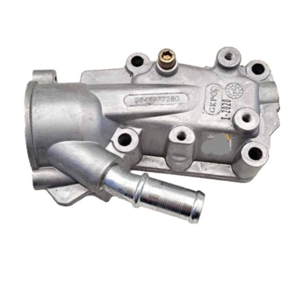 پوسته ترموستات (آلومینیومی)-لوله کوتاه-TU5 پژو 206 ایساکو – گارانتی پلاس - Image 2